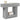 Sonoma gri 101 x 30 x 74 cm