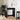 Masă de bar 102 x 50 x 103,5 cm Lemn prelucrat Stejar Negru