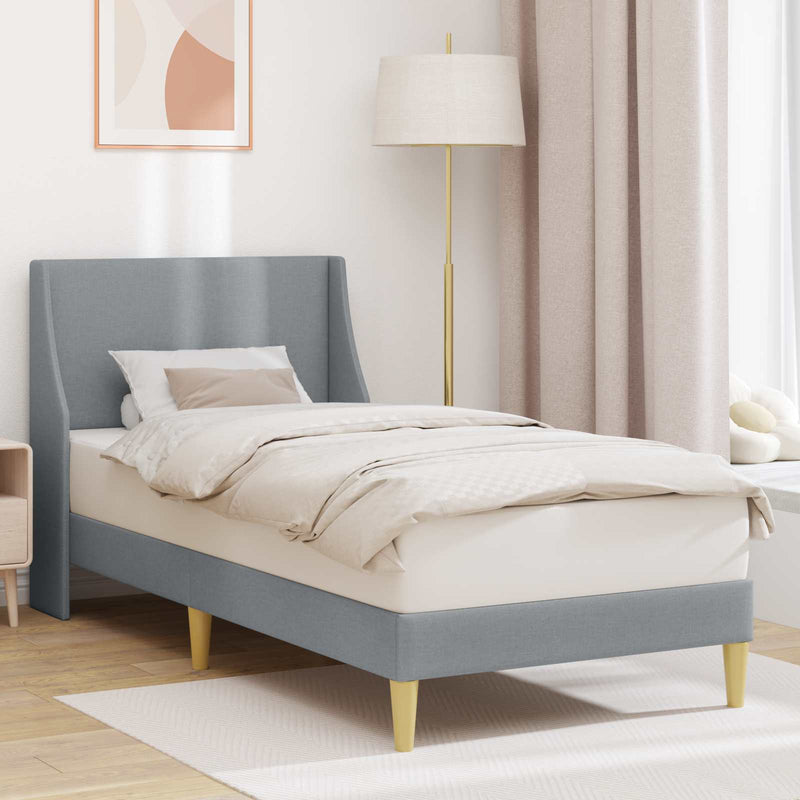 Cadru de pat Simplu cu headboard placă de conectare