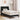 Cadru de pat cu headboard Negru 90 x 200 cm Catifea