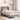 Cadru de pat cu headboard Gri deschis 100 x 200 cm Catifea