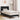 Cadru de pat cu headboard Negru 90 x 200 cm Catifea