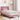 Cadru de pat cu headboard Roz 100 x 200 cm Catifea