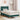 Cadru de pat cu headboard Verde închis 90 x 190 cm Țesătură