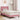 Cadru de pat cu headboard Roz 80 x 200 cm Catifea