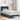 Cadru de pat cu headboard albastru 80 x 200 cm Catifea