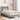 Cadru de pat cu headboard Gri deschis 100 x 200 cm Catifea