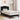 Cadru de pat cu headboard Negru 100 x 200 cm Piele artificială