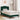 Cadru de pat cu headboard Verde închis 90 x 200 cm Catifea