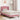 Cadru de pat cu headboard Roz 100 x 200 cm Catifea