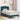 Cadru de pat cu headboard albastru 100 x 200 cm Catifea