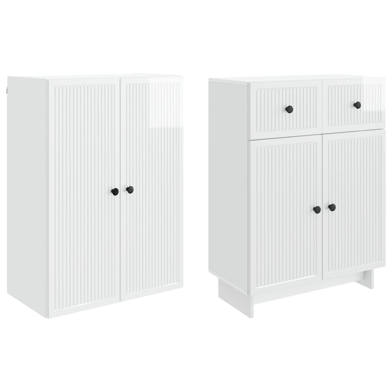 Set de Dulapuri 2 buc. Lemn prelucrat