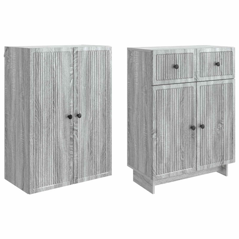 Set de Dulapuri 2 buc. Lemn prelucrat