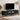 Set de 3 piese pentru TV cu LED Negru Lemn prelucrat