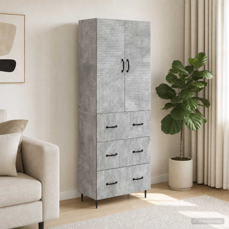 Set de Dulapuri 2 buc. 66 x 34,5 x 90 cm Lemn prelucrat