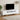 Set de 3 piese pentru TV cu LED DELFT Alb foarte lucios