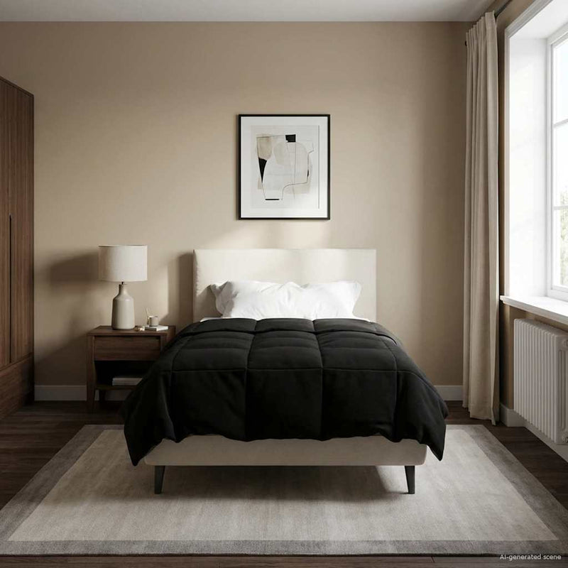 Duvet de iarnă 155 x 220 cm Iarnă Microfibră (100% poliester)