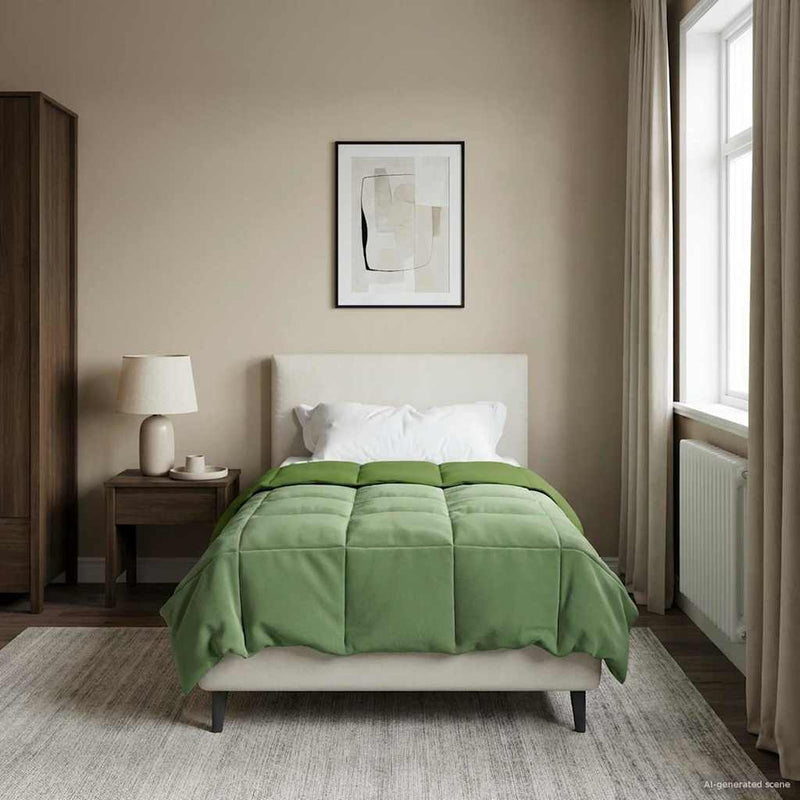 Duvet de iarnă 140 x 200 cm Iarnă Microfibră (100% poliester)