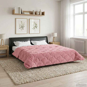 Duvet complet pe tot parcursul anului Patos Roz 220 x 260 cm