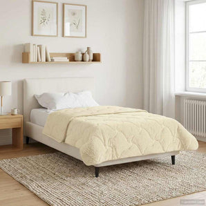 Duvet complet pe tot parcursul anului Patos Crem 140 x 200 cm