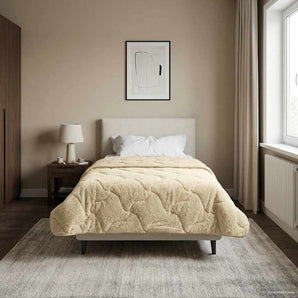 Duvet complet pe tot parcursul anului Patos Crem 155 x 200 cm