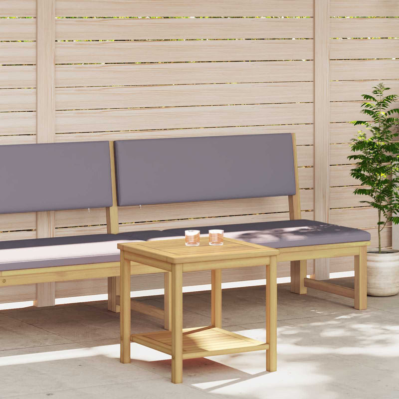Masă laterală Ulei Natural 45 x 45 x 45 cm Lemn Solid de Acacia