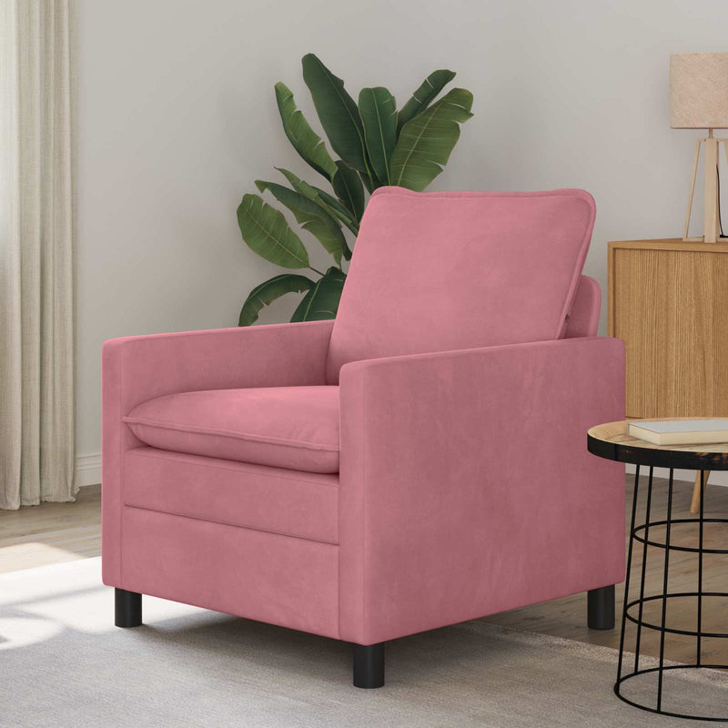 Canapea Roz 76 x 81 x 87,5 cm Catifea