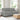 Canapea Gri deschis 196 x 81 x 87,5 cm Catifea