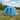 Tent Cabină cu acoperiș albastru 400 x 210 x 180 cm Poliester