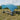 Cort de camping rezistent la apă albastru 695 x 580 x 200 cm