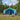 Tent Cabină albastru 480 x 273 x 205 cm Poliester și oțel
