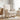 Scaun balansoar Crem 62 x 80 x 85 cm Bouclé