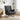 Scaun balansoar Gri închis 62 x 80 x 85 cm Bouclé