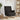 Scaun balansoar Negru 62 x 80 x 85 cm Bouclé