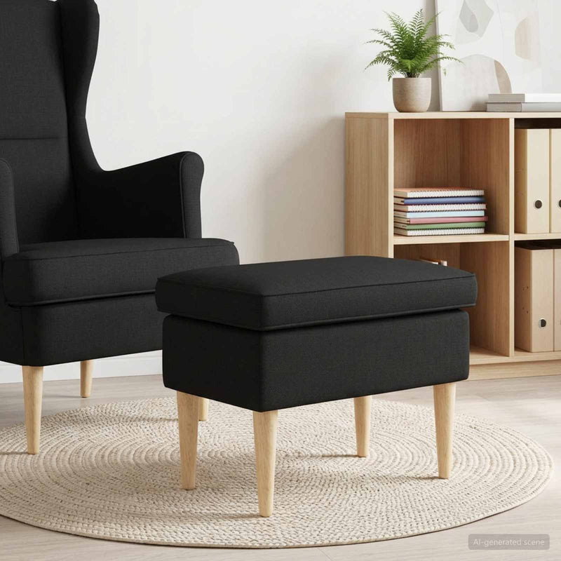 Taburet Negru 55 x 35 x 41 cm