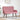 Canapea cu 2 locuri Roz 115 x 61 x 87 cm Catifea