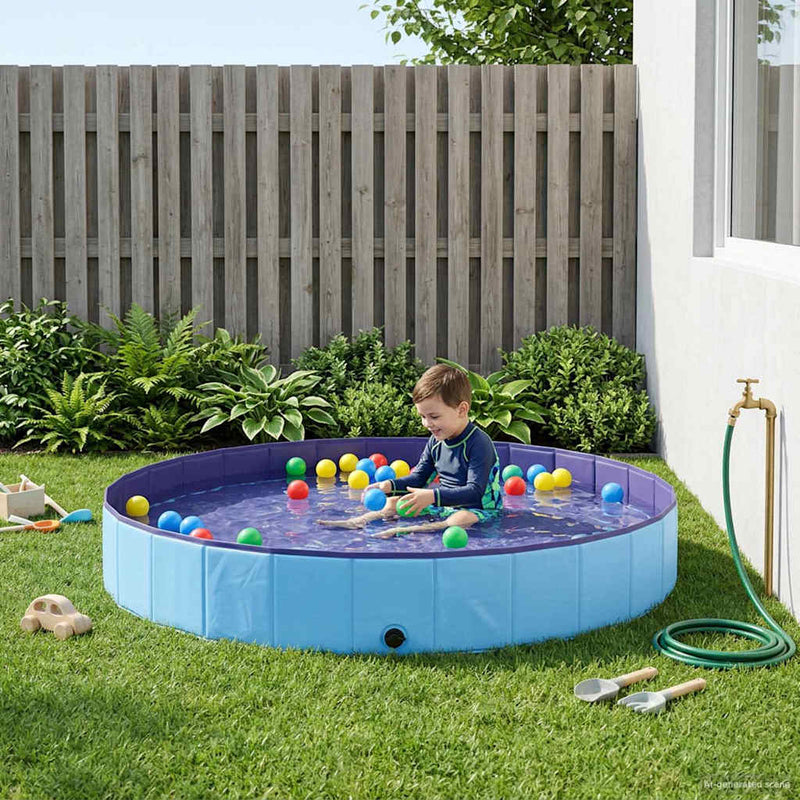 Piscină pentru copii Ø300 x 38 cm Rotund pentru albastru