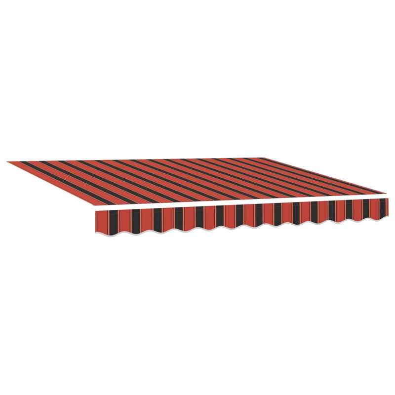 Marchiză retractabilă manuală cu led-uri 3,5 x 2 m