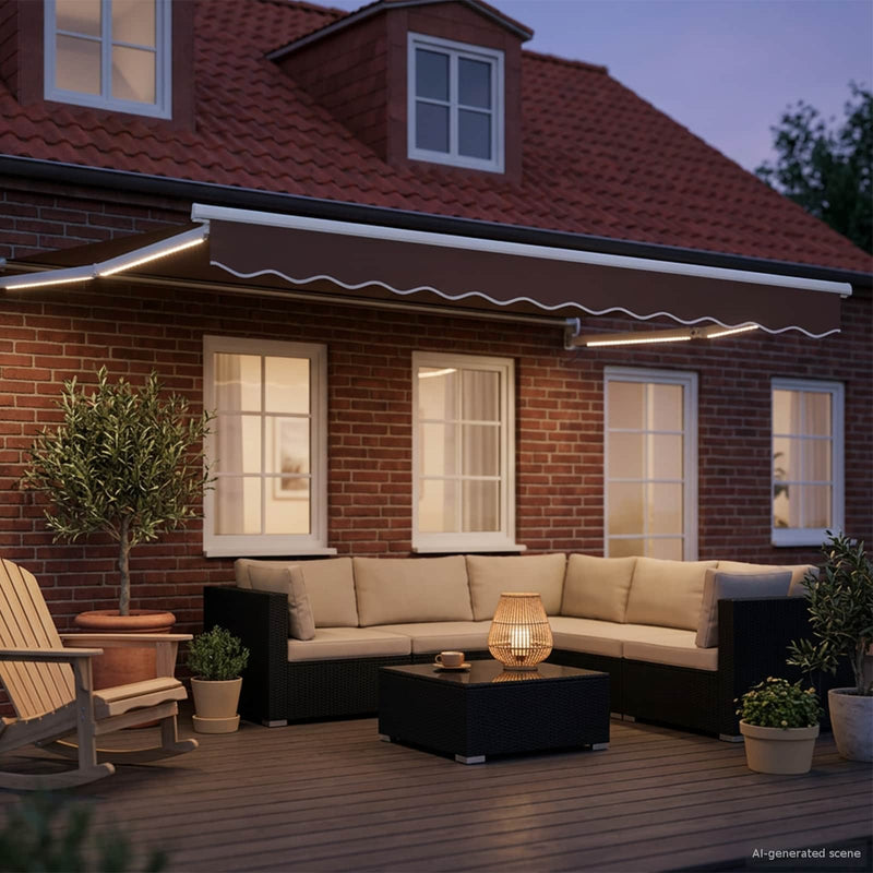 Cort electric retractabil Maro 3,5 x 2 m