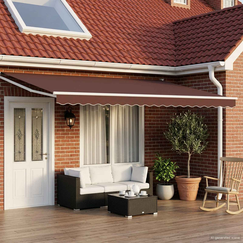 Cort electric retractabil Maro 5 x 3 m