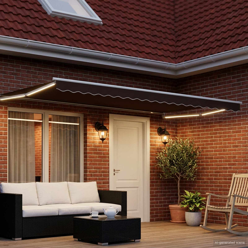 Cort electric retractabil Maro 5 x 3 m