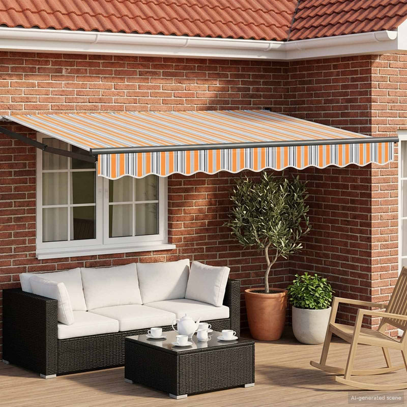 Cort electric retractabil 3,5 x 2,5 m