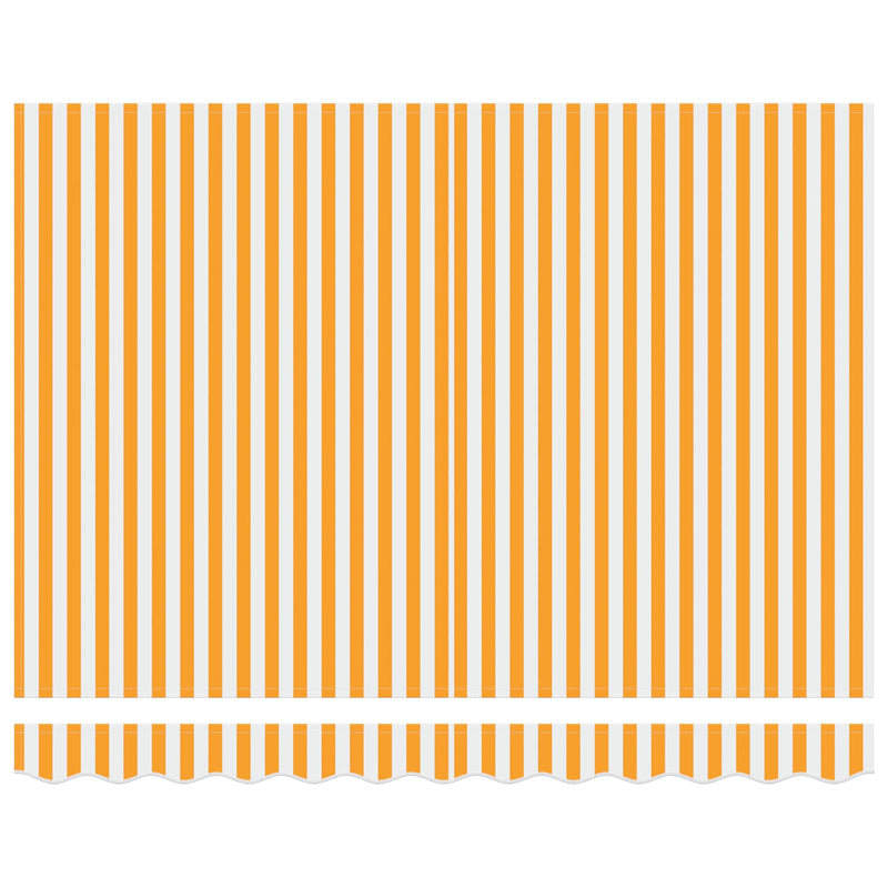 Copertină retractabilă manuală Galben 3 x 2,5 m