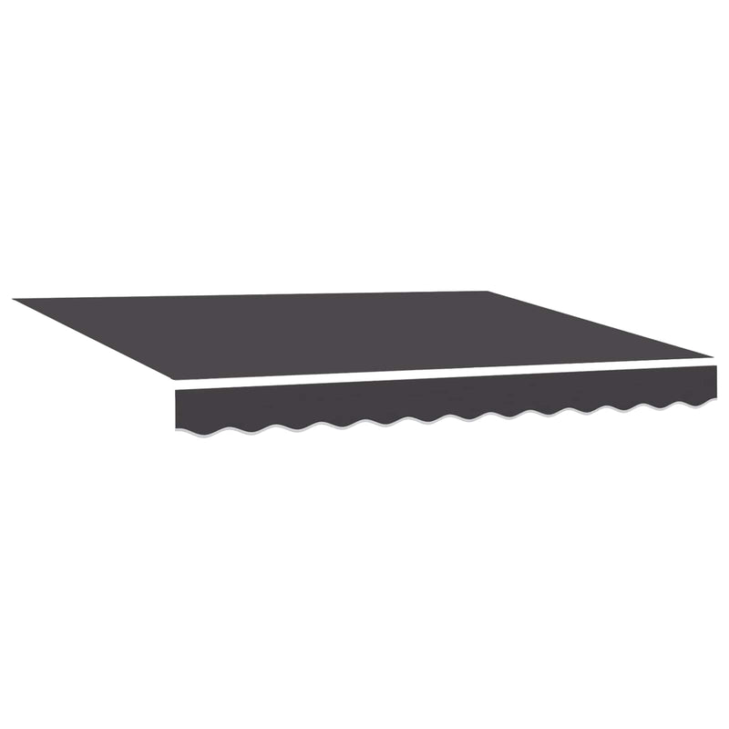Cort electric retractabil Antracit și Alb 3,5 x 2,5 m