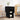 Masă de dining 115 x 70 x 75 cm Lemn prelucrat Stejar Negru