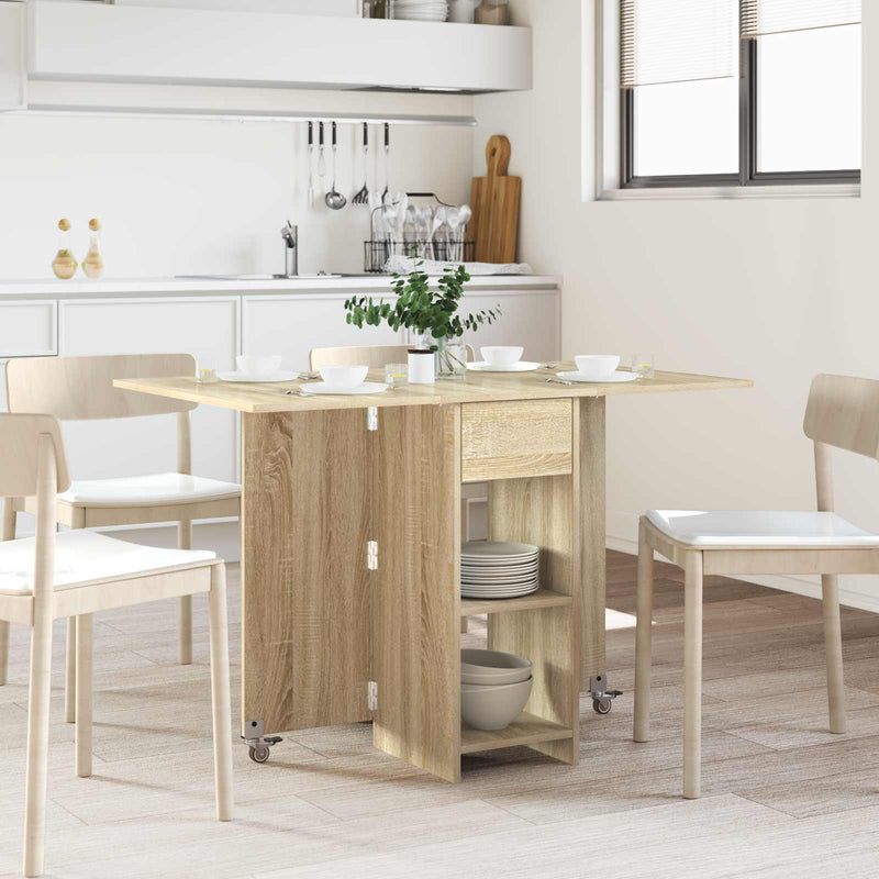 Masă de dining 115 x 70 x 75 cm Lemn prelucrat Stejar Sonoma