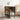 Masă de dining 122 x 80 x 76,5 cm Lemn prelucrat Stejar fumuriu