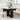 Masă de dining 138 x 70 x 73,5 cm Lemn prelucrat Stejar Negru
