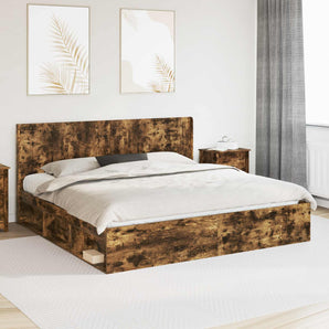 Tăblie cap Stejar fumuriu Lemn prelucrat