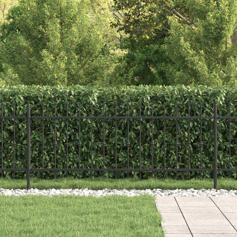 Gard cu țărușe ASTEN 200 x 130 cm Oțel vopsit electrostatic